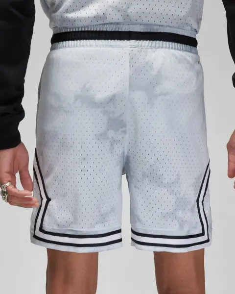 Шорти баскетбольні Nike JORDAN DRI-FIT SPORT DIAMOND SHORTS світло-сіро-біло-чорні DZ0561-043