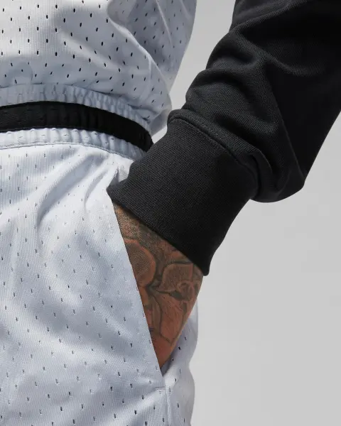 Шорти баскетбольні Nike JORDAN DRI-FIT SPORT DIAMOND SHORTS світло-сіро-біло-чорні DZ0561-043
