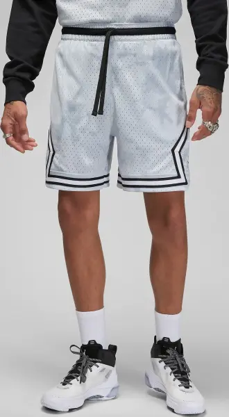 Шорти баскетбольні Nike JORDAN DRI-FIT SPORT DIAMOND SHORTS світло-сіро-біло-чорні DZ0561-043
