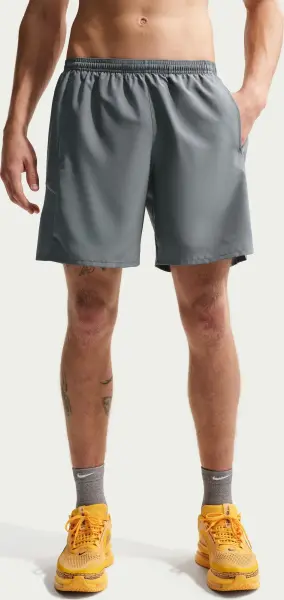 Шорти для бігу Nike MILER DRI-FIT 18CM BRIEFS-LINED сірі IF2070-084
