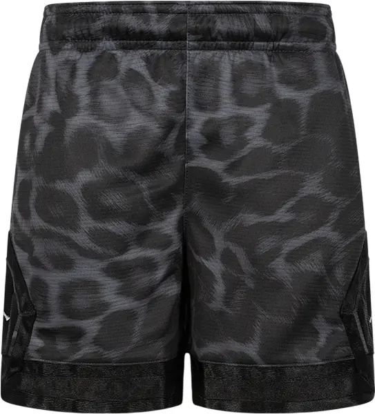 Шорты подростковые Nike JORDAN DRI-FIT ALLOVER PRINT DIAMOND темно-серо-черные 45F562-023