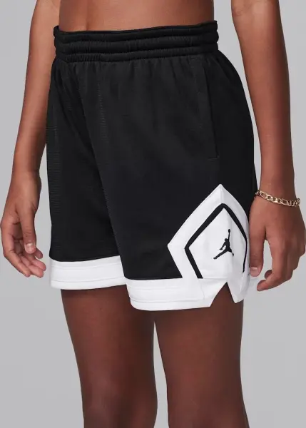 Шорти підліткові Nike JORDAN DRI-FIT DIAMOND чорно-білі 45D403-023