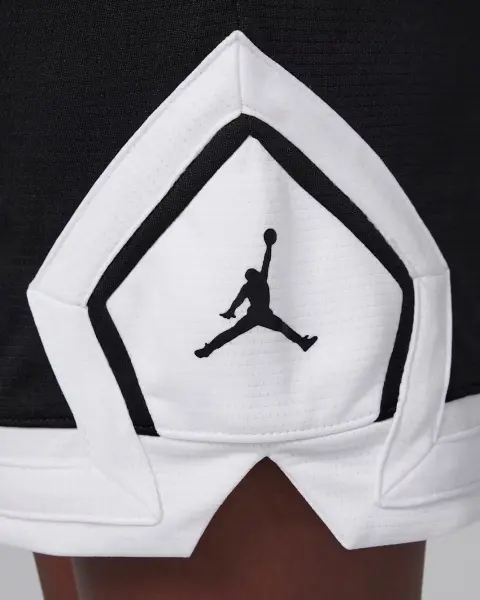 Шорти підліткові Nike JORDAN DRI-FIT DIAMOND чорно-білі 45D403-023