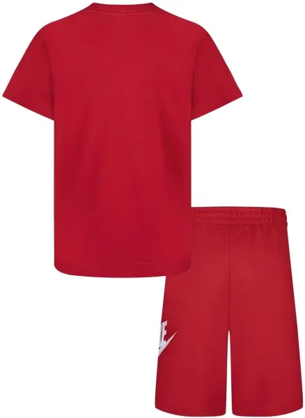 Комплект летний детский Nike SPORTSWEAR CLUB красный 86L596-U10