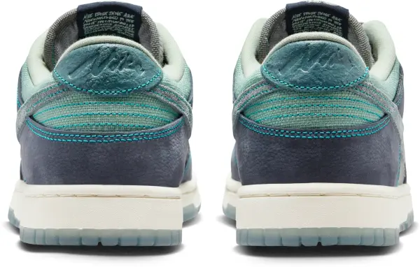 Кросівки Nike DUNK LOW RETRO SE сіро-темно-синьо-бірюзові IH1942-002