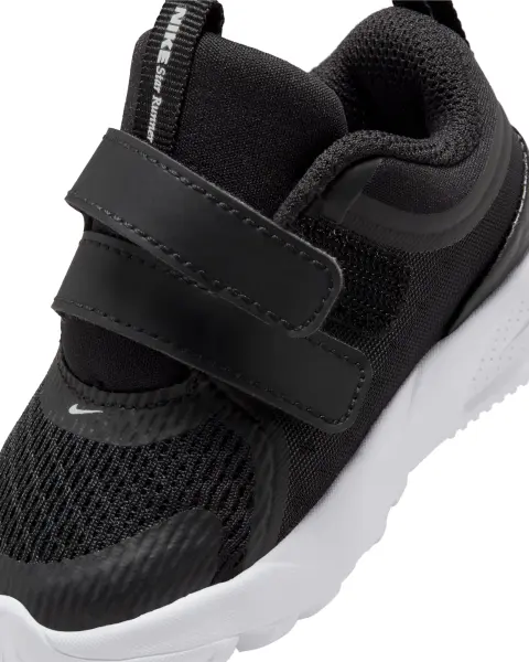 Кроссовки детские Nike STAR RUNNER 5 (TD) черно-белые HF7006-002