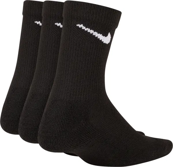 Шкарпетки дитячі Nike CUSHIONED CREW чорні (3 пари) UN0027-023