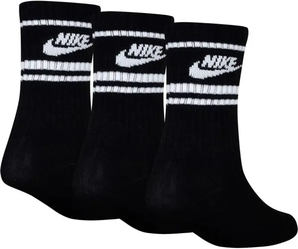 Шкарпетки дитячі Nike FUTURA CUSHIONED CREW чорно-білі (3 пари) BN1262-023