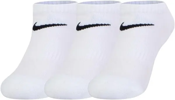 Шкарпетки дитячі Nike PERFORMANCE CUSHIONED NO SHOW білі (3 пари) UN0011-001