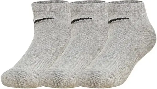 Носки детские Nike PERFORMANCE CUSHIONED NO SHOW серые (3 пары) UN0011-042