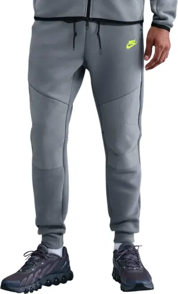 Спортивні штани Nike TECH FLEECE сіро-лимонні IH4303-065