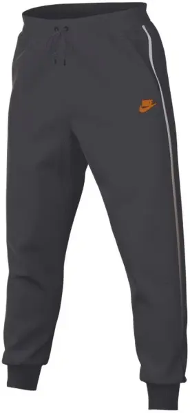 Спортивні штани Nike TECH FLEECE темно-сіро-жовтогарячі HQ3747-060