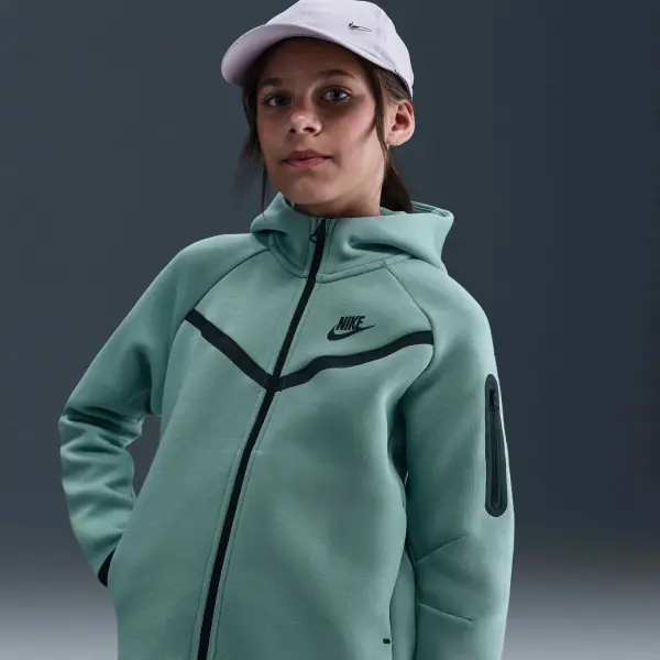 Спортивный костюм подростковый Nike SPORTSWEAR TECH FLEECE бирюзовый HV8695-017__HV8698-017