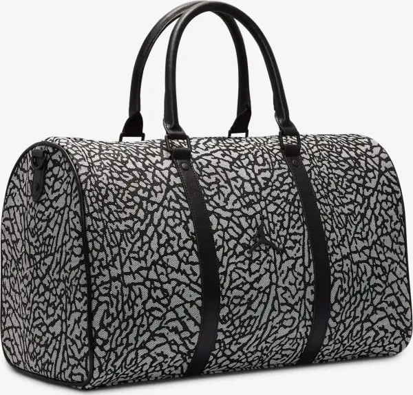 Сумка Nike JORDAN MONOGRAM DUFFLE BAG 25L біло-чорна MM0978-I00