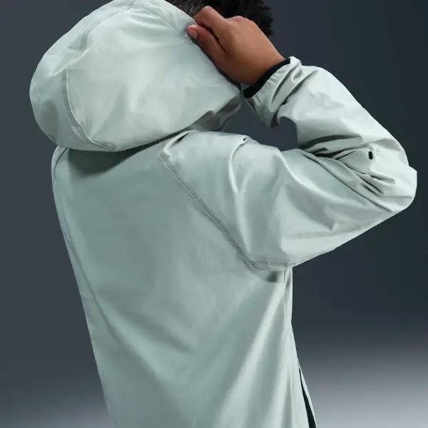 Толстовка подростковая Nike TECH WOVEN серая HQ8911-034