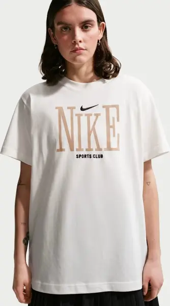 Футболка женская Nike SPORTSWEAR CLASSIC OVERSIZED молочная IR7888-133