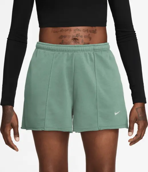 Шорти жіночі Nike SPORTSWEAR CHILL TERRY MID-RISE FRENCH TERRY зелені II3980-006