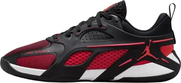 Кроссовки баскетбольные Nike JORDAN HEIR SERIES черно-красно-белые FQ3858-006