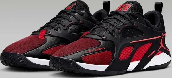 Кроссовки баскетбольные Nike JORDAN HEIR SERIES черно-красно-белые FQ3858-006