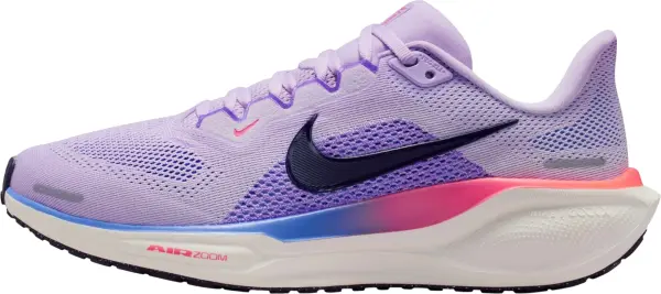 Кросівки бігові жіночі Nike AIR ZOOM PEGASUS 41 бузково-синьо-рожеві FD2723-503