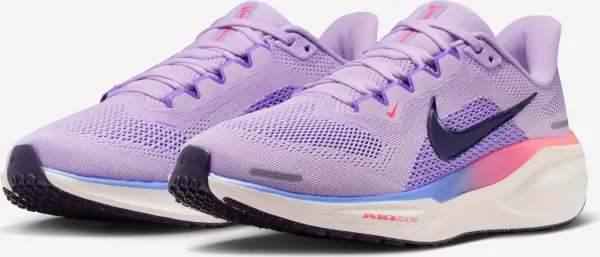 Кросівки бігові жіночі Nike AIR ZOOM PEGASUS 41 бузково-синьо-рожеві FD2723-503