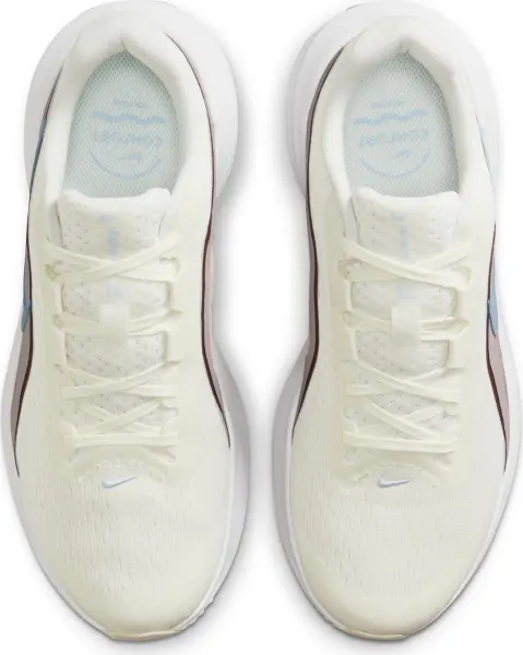 Кроссовки беговые женские Nike DOWNSHIFTER 14 бежево-коричнево-голубые IB1899-100