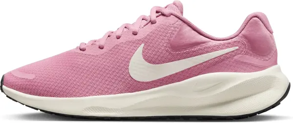 Кроссовки беговые женские Nike REVOLUTION 7 розово-белые FB2208-604