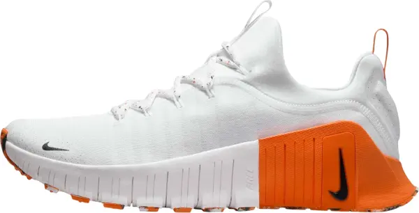 Кроссовки для тренировок Nike FREE METCON 6 бело-оранжевые FJ7127-106