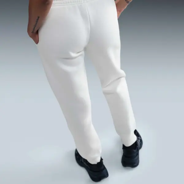 Спортивні штани жіночі Nike PHOENIX FLEECE MID-RISE PANTS кремові FZ7626-133