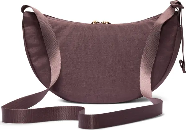 Сумка через плече жіноча Nike AURA CRESCENT CROSSBODY 4L коричнева HQ4370-502