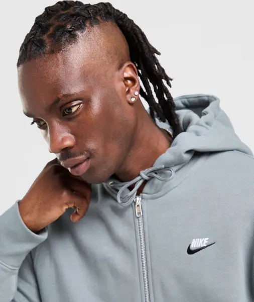 Толстовка Nike CLUB FLEECE сіра FN3861-084