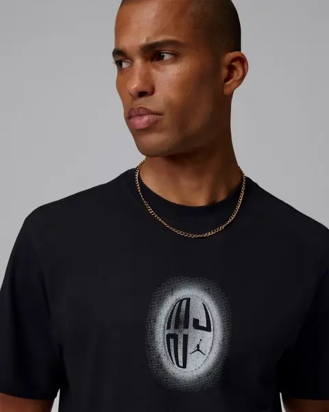 Футболка Nike JORDAN SPORT DRI-FIT GRAPHIC чорна IM7813-010