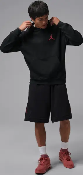 Худі Nike JORDAN JUMPMAN FLEECE чорно-червоне IR0333-010