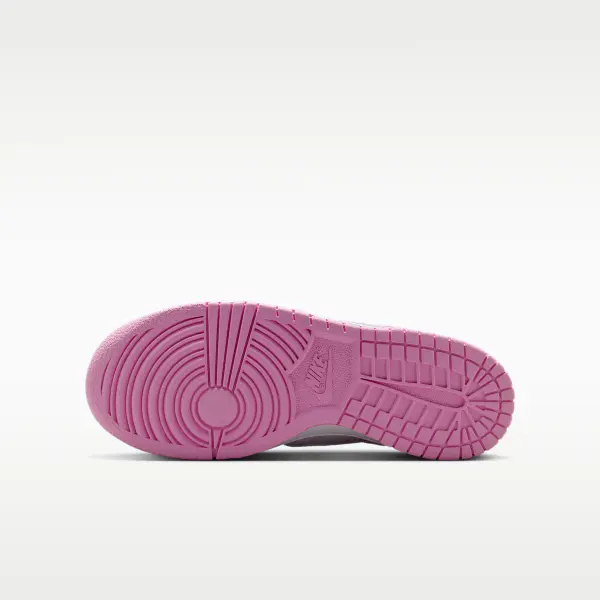Кроссовки детские Nike JR DUNK LOW бело-розовые IU7766-125