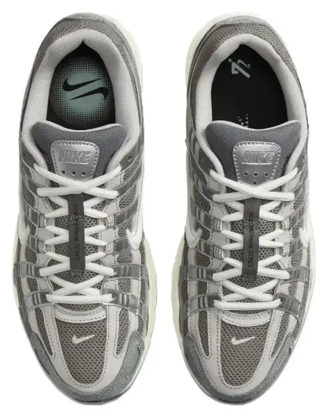 Кроссовки Nike P-6000 серо-серебряные FN7509-029