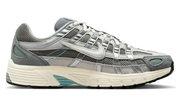 Кроссовки Nike P-6000 серо-серебряные FN7509-029