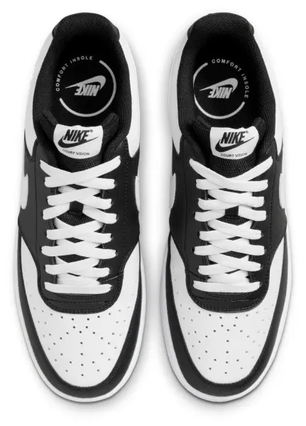 Кросівки Nike COURT VISION LOW чорно-білі HM9862-001