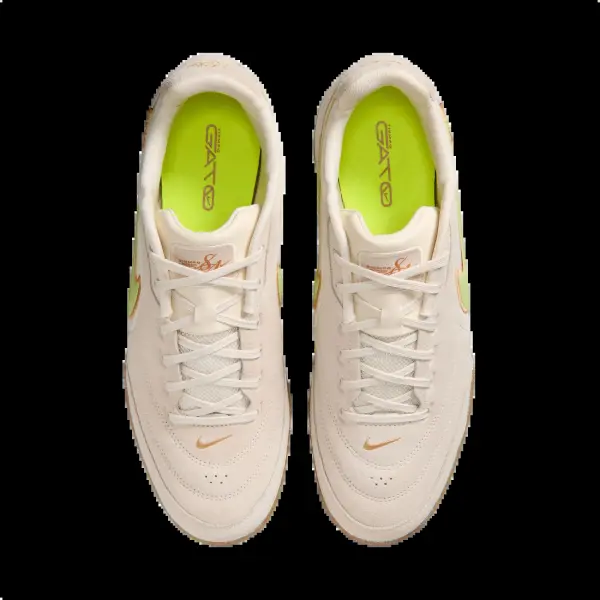 Футзалки Nike TIEMPO STREET GATO PRM молочно-салатовые HV3489-100