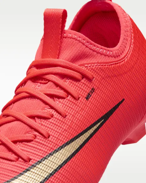 Бутсы детские Nike JR MERCURIAL VAPOR 17 ACADEMY FG/MG красно-черные IM7359-600