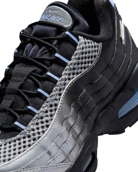Кросівки Nike AIR MAX 95 BIG BUBBLE PALACE чорно-срібні IQ7708-095