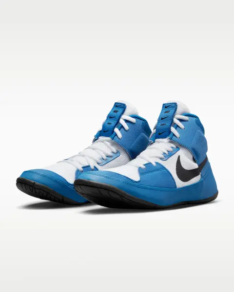 Борцовки Nike FURY сине-белые AO2416-401