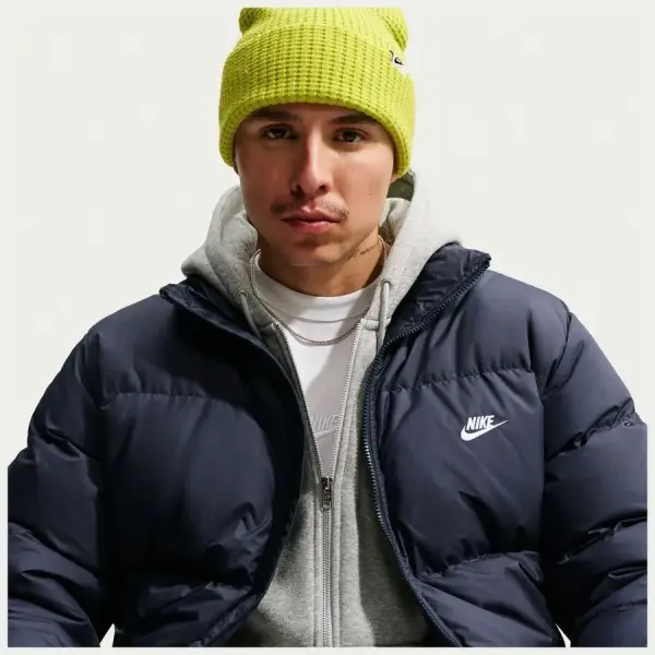 Куртка Nike CLUB THERMA-FIT PUFFER темно-синяя IB2975-451