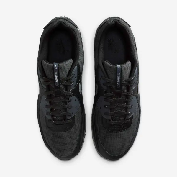Кроссовки Nike AIR MAX 90 черно-темно-серые IQ0291-010