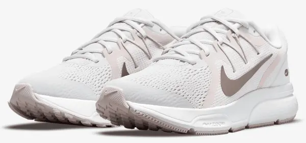 Кросівки жіночі Nike ZOOM SPAN 3 світло-сіро-світло-рожево-білі CQ9267-004
