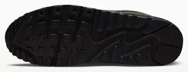 Кросівки Nike AIR MAX 90 оливково-чорні DZ4504-300