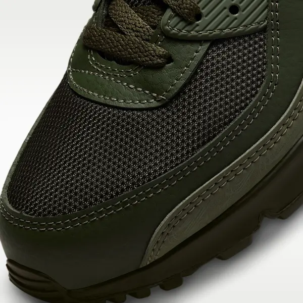 Кросівки Nike AIR MAX 90 оливково-чорні DZ4504-300