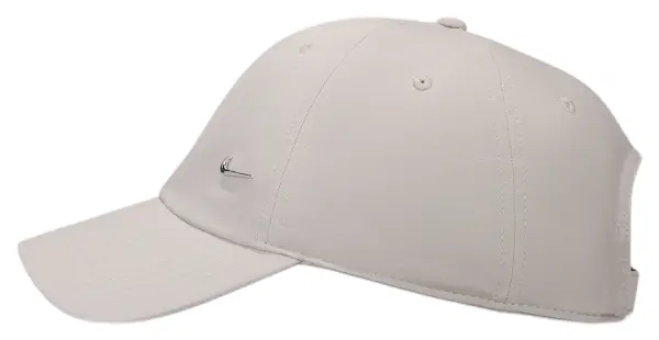 Кепка Nike DRI-FIT CLUB METAL SWOOSH сіро-срібна FB5372-009