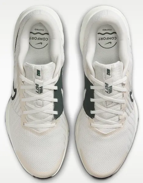 Кроссовки Nike RUN DEFY молочно-темно-зеленые HM9594-007