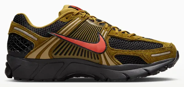 Кросівки Nike ZOOM VOMERO 5 PREMIUM оливково-чорно-червоні IH1344-300
