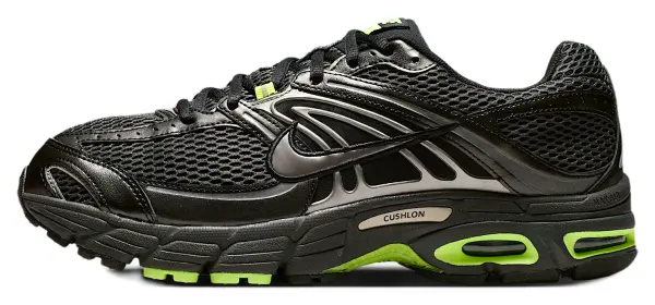 Кроссовки Nike AIR MAX MOTO 2K черно-лаймово-серебряные IO9279-002
